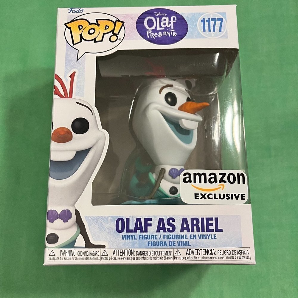 POP! Disney Olaf as Ariel Funko Pop